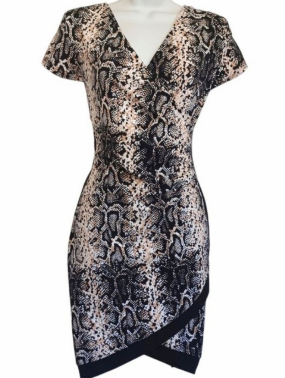 Almost Famous Snake Print Dress